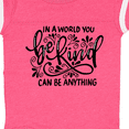 thumbnail image 4 of Inktastic Inspirational Quote in a World You Can Be Anything Be Kind Boys or Girls Baby Bodysuit, 4 of 5