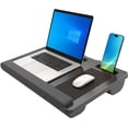 thumbnail image 7 of Laptop Tray with Mouse Pad & Wrist  - Portable Lap Desk for Bed & Office, Black, 7 of 7