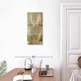 thumbnail image 3 of Elephant Stock Limestone Buddha Wall Art - Vertical Multi Panel Canvas - Living Room Wall Decor - Religion And Spirituality Multi Panel - White And Beige Decor - 12" x 27", 3 of 8