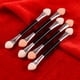 thumbnail image 4 of Pincel de esponja para sombra de ojos, pinceles de maquillaje para ojos, aplicador de sombra de ojos, pinceles de esponja multifuncionales de doble punta, herramientas de maquillaje, 10 piezas, 4 of 5