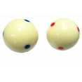thumbnail image 3 of Ensemble de Boules de Billard de Style Américain de Qualité Professionnelle 57,2 mm - 16 Couleurs Vibrantes avec Design à Pois Rouges, Construction en Cristal de Snooker Premium, Boule de Queue à Pois Bleus, Grande Taille pour un Jeu Amélioré, Durable, 3 of 6