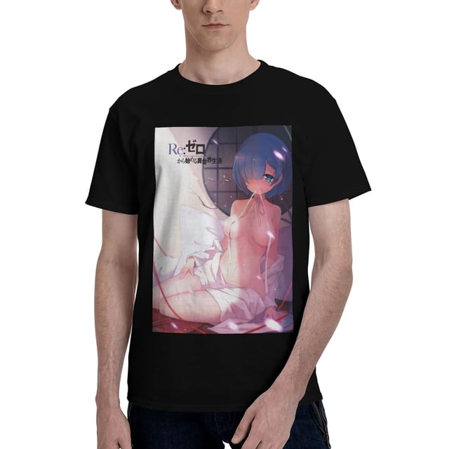 Camiseta de Manga Corta para Hombres Re:Zero