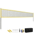 thumbnail image 1 of Soozier Portable Volleyball Net Set with Adjustable Height Steel Poles, 1 of 10
