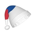 thumbnail image 2 of Bingfone Korea Santa Hat for Adults,Unisex Christmas Hat Hats Extra Thicken Classic Plush for Christmas New Year Festive Holiday, 2 of 6