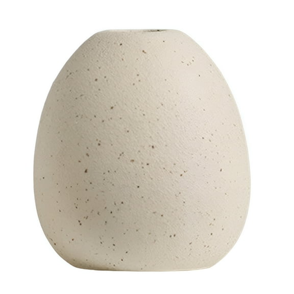 ACDANC Modern Flower Vases Floral Arrangements Boho Decorative Art Vases Ornament Ceramic Vase for Dinner Wedding Living Room Table Decoration Vase,9Cmx7Cm