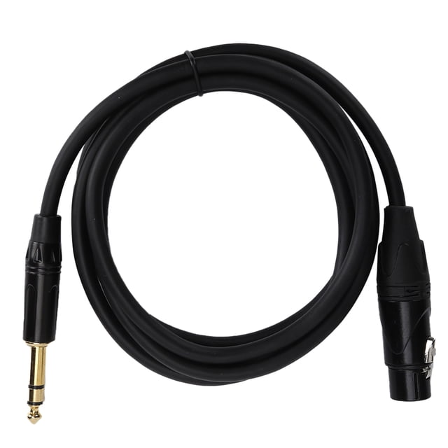 Spptty Microphone Cable,XLR Cable,JORINDO XLR Female To 1/4in 6.35mm Jack Balanced Signal Interconnect Cable Microphone Cord