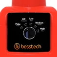 thumbnail image 3 of Licuadora Bosstech 550 watts 3 velociades con Vaso de plastico de 2 lts Blanco, 3 of 4