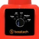 thumbnail image 3 of Licuadora Bosstech 550 watts 3 velociades con Vaso de plastico de 2 lts Blanco, 3 of 4
