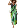 thumbnail image 1 of Décor tropical Frais Robe Sans Manches Robes de Soirée de Luxe pour Femmes 2024 Robes cocktail, 1 of 4