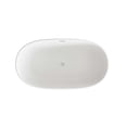 thumbnail image 6 of Elegant Kitchen & Bath BT10754GW-BNK 54 in. Soaking Bathtub, Glossy White with Brushed Nickel Trim, 6 of 8