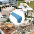 thumbnail image 3 of Chemin de Table en Tissu Cheese pour Hommes Femmes Beige Polyester Long Chemin Transparent 30X210Cm, 3 of 7