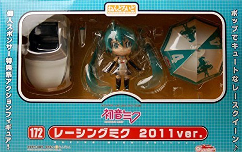 Good Smile Racing Miku 2016 – Nendoroid Hatsune Miku GT Project Con Carta Sponsor E Portachiavi