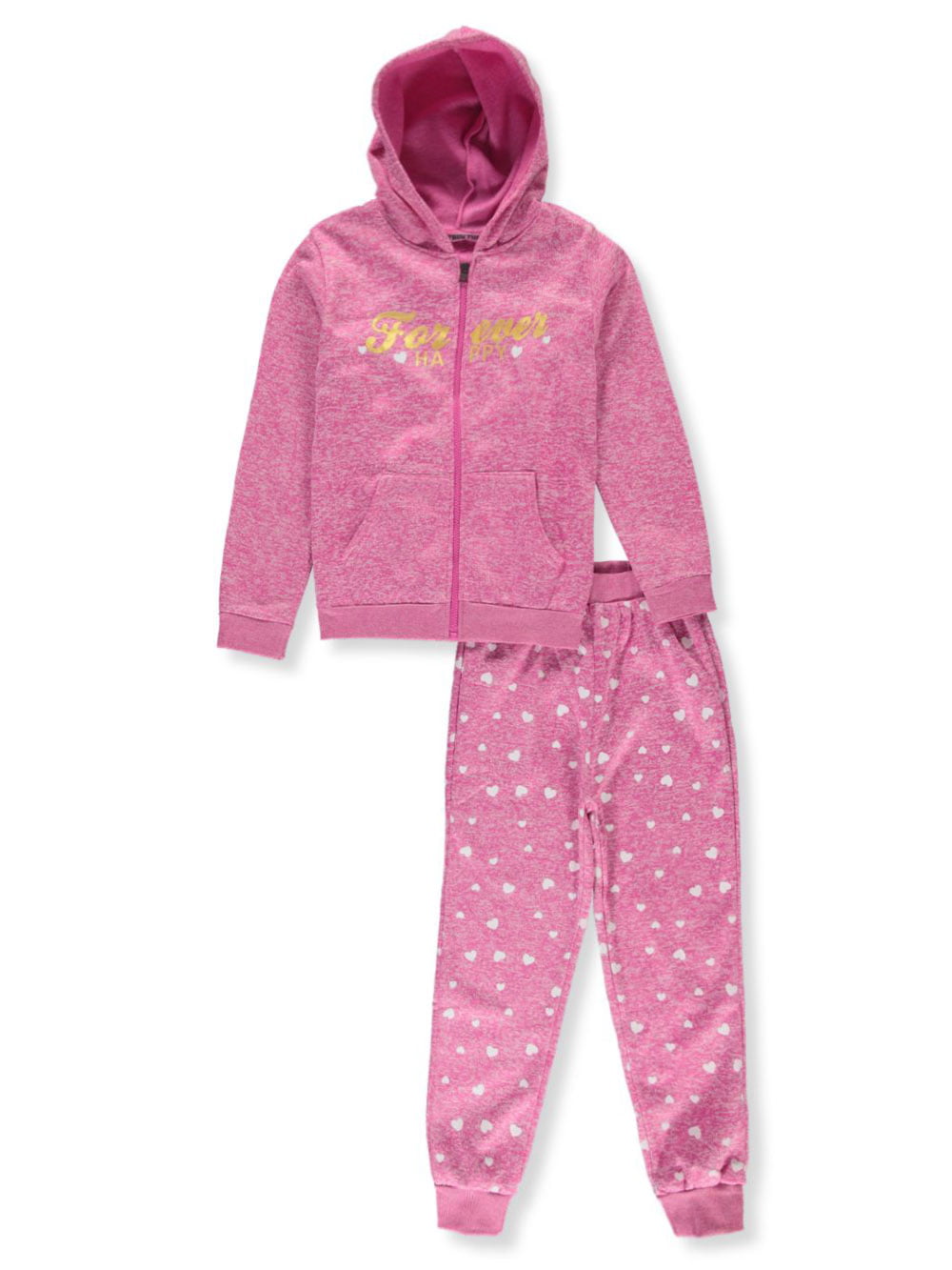 Coney Island Girls Good Vibes 2-Piece Sweatsuit Outfit