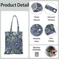 thumbnail image 4 of Sac en Tissu Réutilisable Motif Cachemire Indien - Sac de Courses Pliable avec Design Floral Rétro, Spacieux et Lavable en Machine, 4 of 4
