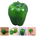 thumbnail image 4 of 4 piezas de modelos de pimiento verde simulado, espumas, pimiento verde, decoración, accesorios vegetales artificiales, 4 of 7