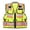 Yellow, variant on AdirPro Surveyor Safety Vest with Pockets - High visibility Reflective Construction Vest for Men - Class 2 Heavy Duty Vest ANSI Complaint for Contractors and Surveyors (Orange, Medium)
