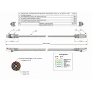 Cable Leader Cat 6 Ethernet Cable 25 ft - Gray | Cat6 RJ45 LAN Network Patch Cord, UTP