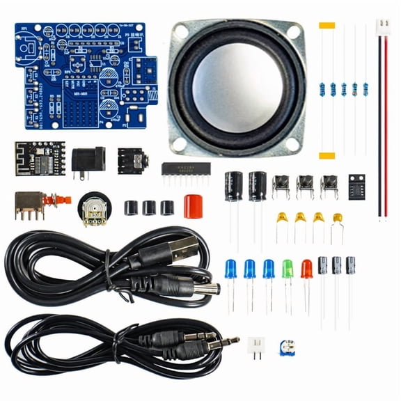 DIY Kit Electronic Amplifier Bluetooth Speaker Circuit Board Welding Practice Kit Assembly DIY Parts