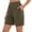 Green, variant on Womens Solid Color Lounge Shorts High Waisted Split Hem Bermuda Shorts Summer Loose Fit Comfy Straight Leg Shorts with Pockets for Work Daily Wear Purple XXL