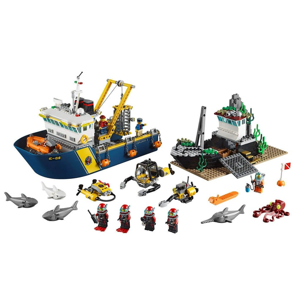 ocean exploration ship lego
