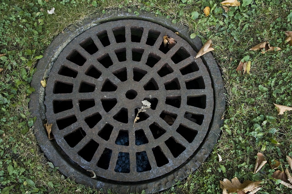 Cover Grate Steel Sewer Cover Manhole Iron Grate-20 Inch By 30 Inch