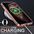 thumbnail image 7 of JETech 3 in 1 Case for iPhone 11 Pro 5.8-Inch, with 2-Pack Screen Protector and 2-Pack Camera Lens Protector, Full Coverage Tempered Glass Film, Shockproof Bumper Phone Cover (Rose Gold), 7 of 7