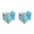 thumbnail image 1 of VONKY 4pieces Compression Packing Cubes Set Time-Saving Solution For Organized Travel OxfordCloth Travel Organiser Bags blue 2Set, 1 of 6
