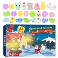 thumbnail image 2 of Calendario de Adviento de Navidad, caja de juguetes, regalo misterioso, cuenta regresiva de 24 días, animal de goma para aliviar el estrés, regalo de Navidad y Año Nuevo para niños, 2 of 4
