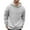 Mens Hoodies & Sweatshirts Gray, variant on Casual Hoodies for Men Long Sleeve Sweatshirts Mens Pullover Solid Color Textured Basic Comfortable Slim Athletic Workout Sweatshirt & Hoodie Tops