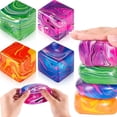 thumbnail image 2 of Square Squeeze Sensory Toys, Fidget Toys Stress Cube, Stress Balls for Adults Squishies Stress Relief, High Density Squeeze Balls for Students Calming, 2 of 7