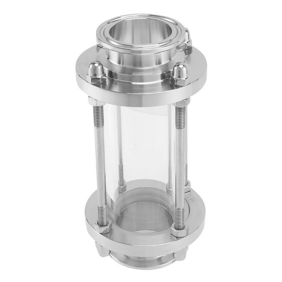 In-line Sight Glass With Clamp End,flow Sanitary Straight Sight Glass Sus316 1.5 Inch Tri Clamp Typ HAO