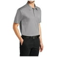 thumbnail image 4 of Yellow Rooster Mens Short Sleeve Silk Touch Performance Pocket Polo Gusty Grey 3XL, 4 of 4