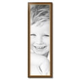 thumbnail image 2 of ArtToFrames 11" x 38" Honey with Gold Picture Frame, 11x38 inch Brown MDF Poster Frame (WOM-4446), 2 of 7