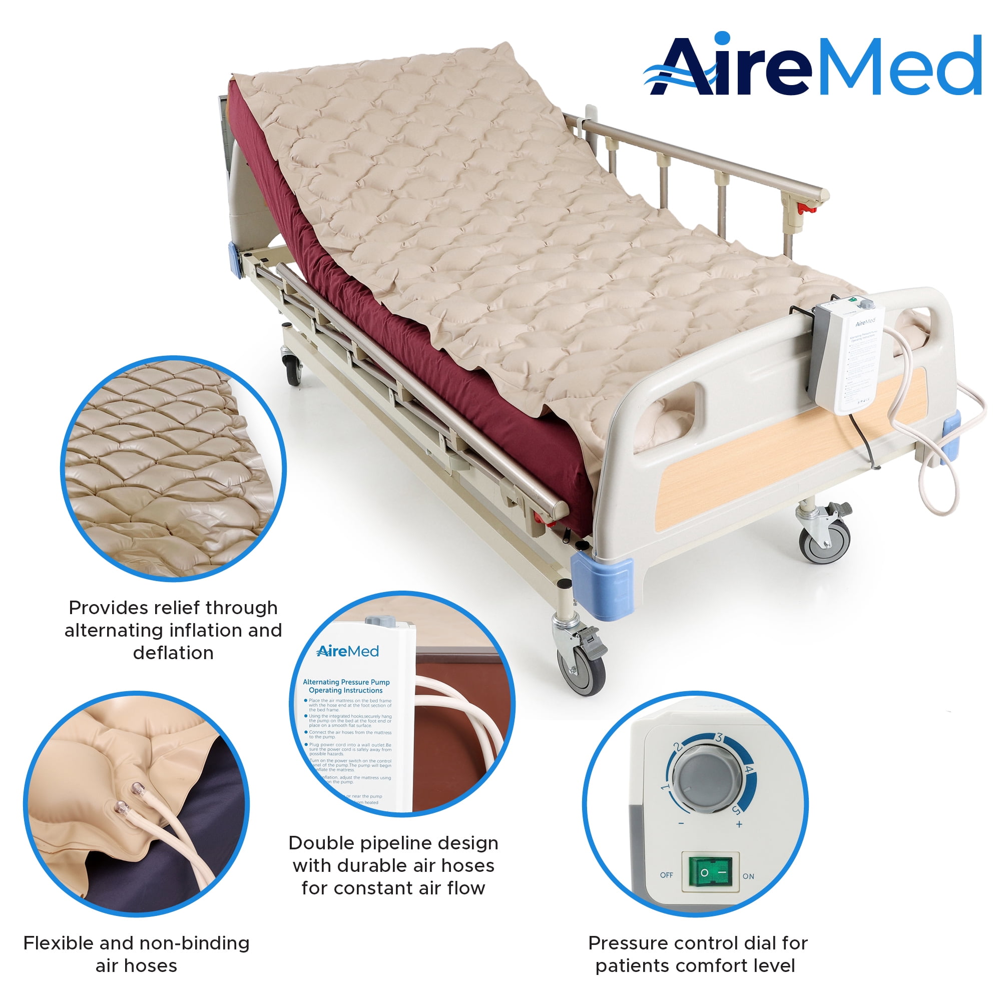 Airemed Air Pressure Mattress Pad