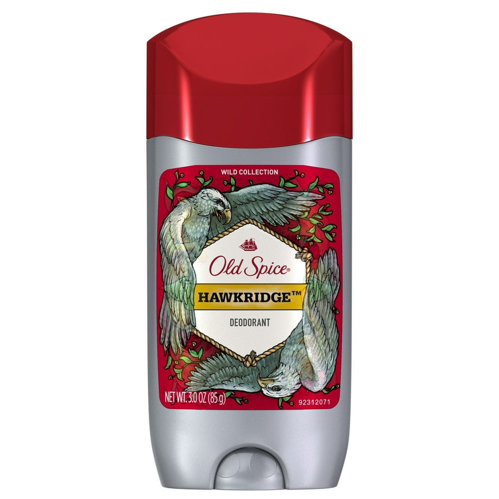 Old Spice Wild Hawkridge Scent Deodorant for Men, 3 oz