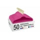 thumbnail image 1 of 50 Ganchos para Ropa de Terciopelo Xtellar rosa con Gancho Dorado Giratorio de 360 Grados Antideslizante, 1 of 4