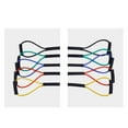 thumbnail image 4 of Resistance Bands Pull Rope Boxing Muay Thai pull rope Strength Training black 35 lbs, 4 of 9