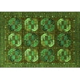 thumbnail image 1 of Ahgly Company Indoor Rectangle Oriental Green Industrial Area Rugs, 8' x 10', 1 of 4