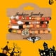 thumbnail image 4 of Juego de pulseras de Halloween: pulseras góticas de cuentas en capas con dijes de fantasma, araña y calabaza | Pulseras elásticas apilables para mujer | Accesorios y regalos de joyería espeluznantes, 4 of 6