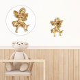 thumbnail image 2 of Retro Resin Hanging Wall Angel Sculptures Porch Decorative Crafts Home Decor, 2 of 3