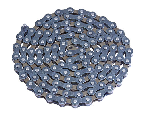 Lowrider YBN Bicycle Chain 1/2" X3/32 5-6 Speed in Navy, Blue, Brown Bike Part, Bicycle Part, Bike Accessory, Bicycle Accessory - image 1 of 1