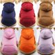 thumbnail image 2 of Xiao Hua Suéter con capucha para perro de invierno con bolsillo para mayor calidez, adecuado para perros pequeños, cachorros, gatos, etc., morado, talla XS, 1 pieza, 2 of 5