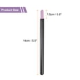 thumbnail image 2 of Uxcell 10pcs Pumice Stone Nail File, Pumice Nail Polishing Stick Cuticle Remover, Professional Quartz Stone Nail Filing Tool, Black, 2 of 6