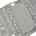 thumbnail image 4 of Waist Trainer for Women Zipper Corset Shapewear Tummy Control Body Shaper (Grey L), 4 of 4
