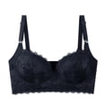 thumbnail image 3 of Stamzod Lace Bralettes for Women Wireless Plus Size Bras No Underwire Push Up Bra Supportive Bralette, 3 of 6