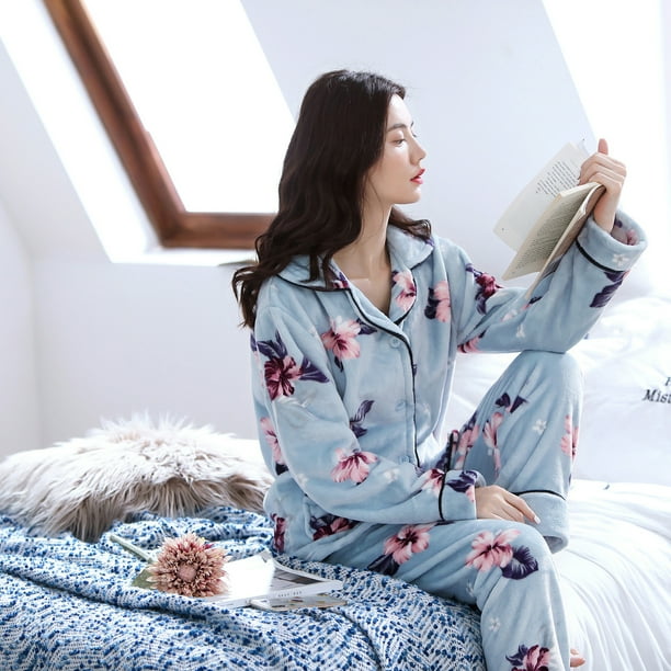 Print pajamas womens sale