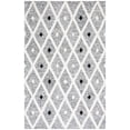 thumbnail image 2 of SAFAVIEH Casablanca Cara Diamond Area Rug, Black/Ivory, 5' x 8', 2 of 11