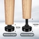 thumbnail image 2 of Patas ajustables de 3/8"-16 (4 piezas), 2 of 5