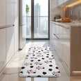 thumbnail image 4 of White Cow Cloud Pattern Kitchen Rug Mat,Kitchen Runner Rugs Non Skid Washable,Decorative Kitchen Floor Mats for Kitchen,Sink,Laundry,17"x47.2", 4 of 7