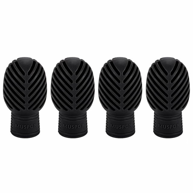 Wmool 2/4PC Silicone Drum Stick Sleeve Practice Tips Mute Damper Protective Cover *△